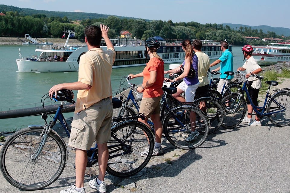 The ships have bicycles onboard for fun tours in the different ports.