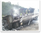 Stanley Schwenke's Burnt RV